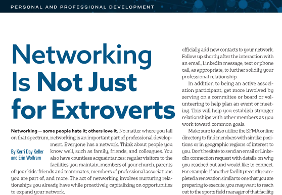 Networking - It's Not Just for Extroverts